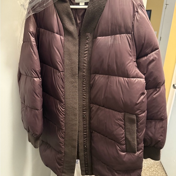 Varley Deep Purple Puffer Jacket - Picture 3 of 4